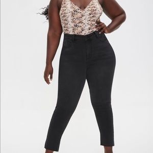 Plus Size High-Rise Mom Jeans
